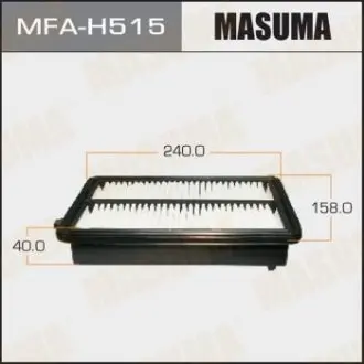 MFAH515 Фильтр воздушный (MFAH515) MASUMA MASUMA подбор по vin на Brocar