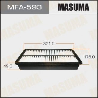 MFA593 Фильтр воздушный (MFA593) MASUMA MASUMA подбор по vin на Brocar