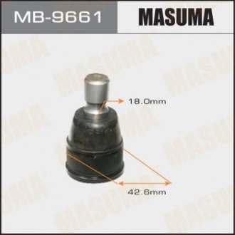 MB9661 Опора шаровая (MB9661) MASUMA MASUMA подбор по vin на Brocar