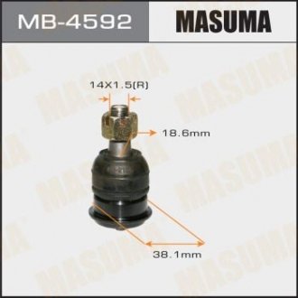 MB4592 Опора кульова (MB4592) MASUMA MASUMA підбір по vin на Brocar