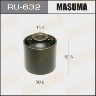 RU632 Сайлентблок (RU632) MASUMA MASUMA підбір по vin на Brocar