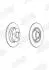 562731J1 Гальмівний диск задній Renault Clio IV, Fluence, Megane CC, Megane III, Scenic III JURID підбір по vin на Brocar