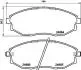 8DB355014931 Гальмівні колодки перед. Chevrolet Epica 05- (sumitomo) (144x56.5x17) HELLA підбір по vin на Brocar