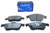 QP4347C KLOCKI HAM. JEEP P. RENEGADE 1,4/1,6-2,0 CRD 4X4 14-/FIAT 500X QUARO SILVER CERAMIC QUARO підбір по vin на Brocar