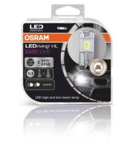 64210DWESYHCB Комплект ламп (2шт.) LED H7/H18 16.2W 12V PX26D 6500К OSRAM подбор по vin на Brocar