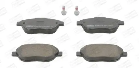 573031CH Гальмівні колодки передні Citroen C3, C4, Xsara, Picasso / Peugeot 1007, 206, 207, 307, Partner CHAMPION підбір по vin на Brocar
