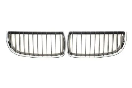 7065117 Решітка радіатора BMW 3 (E90) 04-08 (чорний хром) (к-кт) AUTOTECHTEILE підбір по vin на Brocar