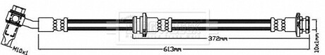 BBH8422 Гальмівний шланг FRONT RH BORG&BECK підбір по vin на Brocar