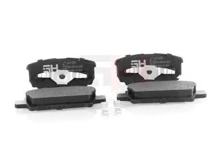 GH412506 Тормозные колодки дисковые зад. Citroen C4/ Jeep Compass, Patriot/ Mitsubishi Lancer, Outlander, Pajero/ Peugeot 4007 1.6-3.8V6 04.00- GH-PARTS подбор по vin на Brocar