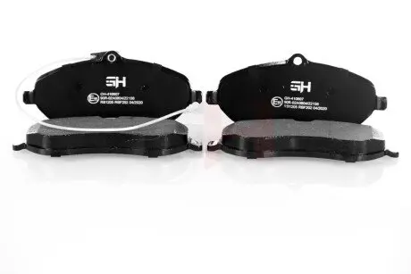 GH410607 Гальмівні колодки дискові перед. Citroen Jumpy/ Fiat Scudo 1.6-2.0 07- GH-PARTS підбір по vin на Brocar