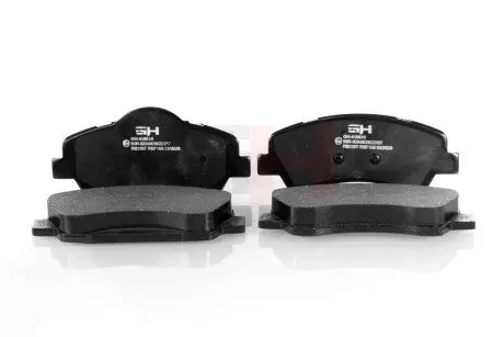 GH410619 Гальмівні колодки дискові перед. Citroen C-Elysee 12-/Peugeot 308 13- GH-PARTS підбір по vin на Brocar
