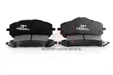 GH412804 Гальмівні колодки дискові перед. Peugeot 308 II 1.2-2.0D 2013- GH-PARTS підбір по vin на Brocar