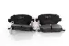 GH413625 Гальмівні колодки дискові зад. Opel Astra G 98-, Meriva 03- GH-PARTS підбір по vin на Brocar