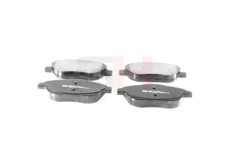 GH410611 К-кт колодок перед. Citroen C3, DS3, Peugeot 2008 09- GH-PARTS підбір по vin на Brocar