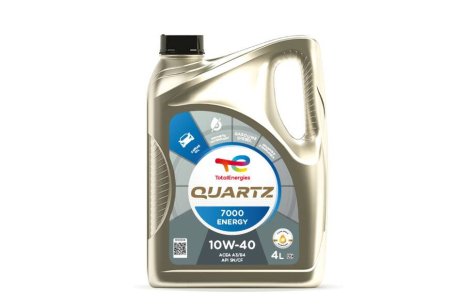 10W40Q7000E4L Масло QUARTZ 7000 ENERGY 10W-40 (4Л) TOTAL підбір по vin на Brocar