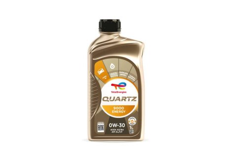 0W30QE90001L Олива QUARTZ ENERGY 9000 0W-30 (1L) TOTAL підбір по vin на Brocar