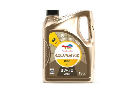 5W40QIC35L Масло QUARTZ INEO C3 5W-40 (5Л) TOTAL подбор по vin на Brocar