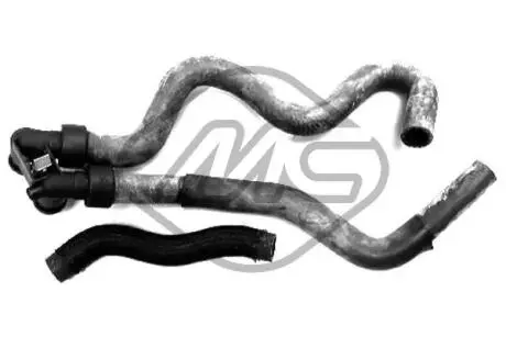 09201 Шланг обігрівача Citroen Xsara 1.4, 1.6 (03-) (09201) Metalcaucho METALCAUCHO підбір по vin на Brocar