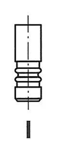 R8094R Клапан выпускной RENAULT R8094/R FRECCIA подбор по vin на Brocar