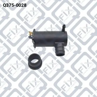Q3750028 МОТОР ОМЫВАТЕЛЯ СТЕКЛА Q-FIX подбор по vin на Brocar