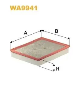 WA9941 Фільтр повітря WIX FILTERS підбір по vin на Brocar