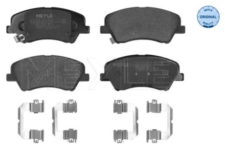 0252222818 KLOCKI HAM. HYUNDAI P. I20 20-/BAYON/RIO 17-/STONIC 17- UWAGA !!!!Z OTWORKAMI NA SPRĘŻYNKĘ (DRUCIK)!!!! MEYLE подбор по vin на Brocar