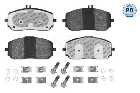 0252294419PD KLOCKI HAM. DB P. C118/X118/H243/H247/V167/W177/W247 1,3-3,0 18- MEYLE подбор по vin на Brocar