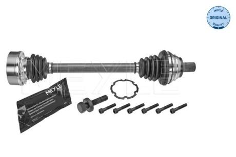 1004980728 PÓŁOŚ VW GOLF V/VI 1,6 JETTA III OCTAVIA II LE. 543MM MEYLE підбір по vin на Brocar