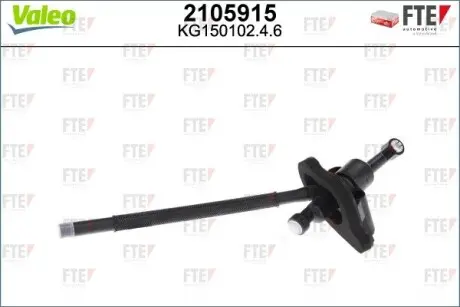 2105915 POMPA SPRZ. FIAT PANDA/500 0,9-1,0/1,3 D 10- VALEO подбор по vin на Brocar