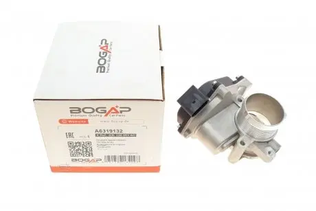 A6319132 Заслонка дросельна VW Caddy/Passat/Golf 1.6-2.0TDI 05- BOGAP підбір по vin на Brocar