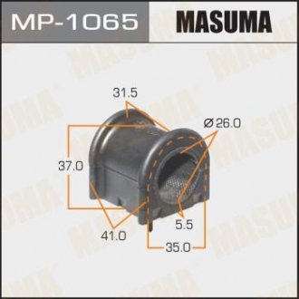 MP1065 Втулка стабілізатора переднього Lexus RX 350 (08-15)/ Toyota Highlander (10-) (Кр MASUMA підбір по vin на Brocar