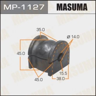 MP1127 Втулка стабилизатора заднего Honda Accord (08-13) (Кратно 2 шт) MASUMA підбір по vin на Brocar
