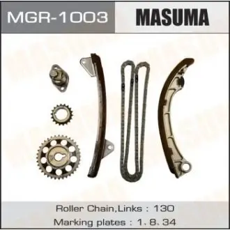 MGR1003 Ремкомплект ланцюга ГРМ Toyota (1ZZ-FE, 3ZZ-FE, 4ZZ-FE) MASUMA підбір по vin на Brocar