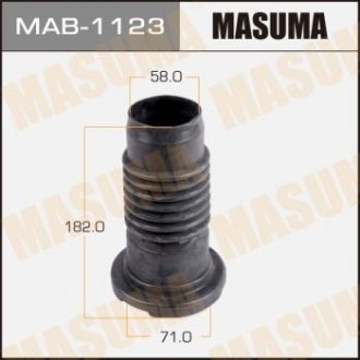 MAB1123 Пыльник амортизатора (MAB1123) MASUMA MASUMA підбір по vin на Brocar