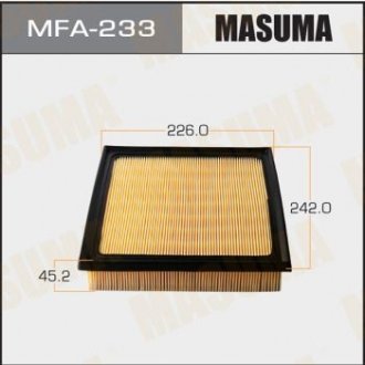 MFA233 Фильтр воздушный (MFA233) MASUMA MASUMA подбор по vin на Brocar