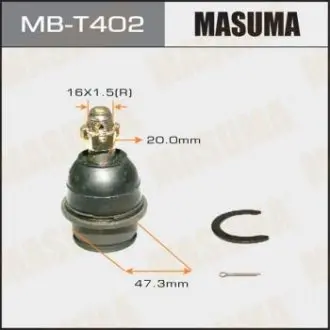MBT402 Опора кульова (MBT402) MASUMA MASUMA підбір по vin на Brocar