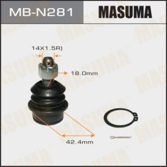 MBN281 Опора шаровая (MBN281) MASUMA MASUMA подбор по vin на Brocar
