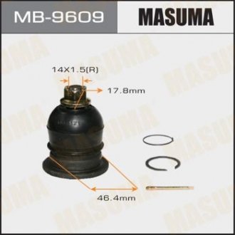 MB9609 Опора кульова (MB9609) MASUMA MASUMA підбір по vin на Brocar