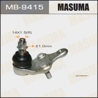 MB9415 Опора шаровая (MB9415) MASUMA MASUMA подбор по vin на Brocar