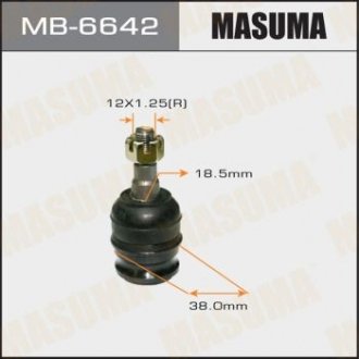 MB6642 Опора шаровая (MB6642) MASUMA MASUMA підбір по vin на Brocar