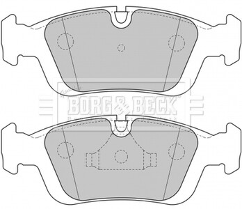 BBP1627 BBP1627 BORG & BECK - Гальмівні колодки до дисків BORG&BECK підбір по vin на Brocar