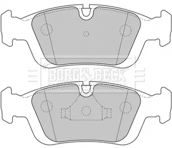 BBP1627 BBP1627 BORG & BECK - Гальмівні колодки до дисків BORG&BECK подбор по vin на Brocar