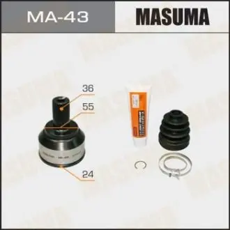 MA43 ШРУС наружный Mazda 3 (03-06) (нар 36/вн 24) MASUMA подбор по vin на Brocar
