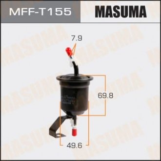 MFFT155 Фільтр паливний (MFFT155) MASUMA MASUMA підбір по vin на Brocar