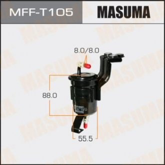 MFFT105 Фильтр топливный (MFFT105) MASUMA MASUMA підбір по vin на Brocar