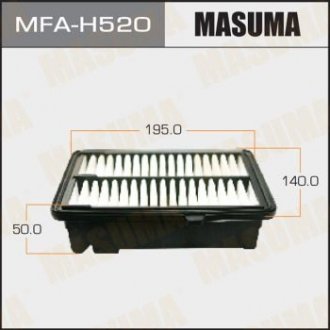 MFAH520 Фильтр воздушный (MFAH520) MASUMA MASUMA підбір по vin на Brocar
