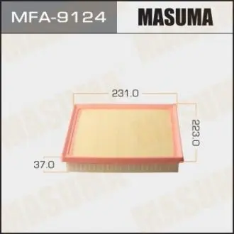 MFA9124 Фильтр воздушный (MFA9124) MASUMA MASUMA подбор по vin на Brocar