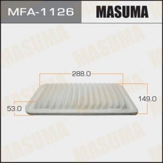 MFA1126 Фильтр воздушный (MFA1126) MASUMA MASUMA подбор по vin на Brocar