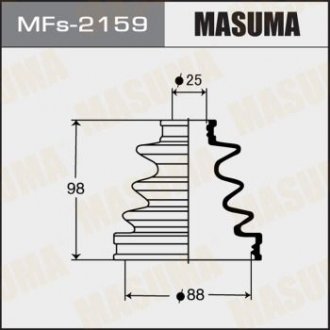 MFS2159 Пыльник ШРУСа (MFs2159) MASUMA MASUMA підбір по vin на Brocar