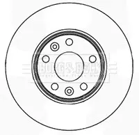 BBD5163 Деталь BORG&BECK підбір по vin на Brocar